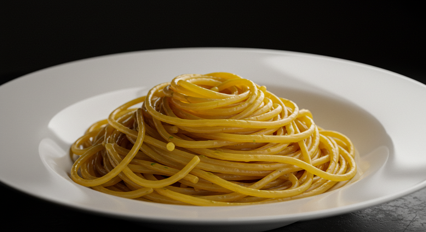 A bowl of perfectly cooked pasta